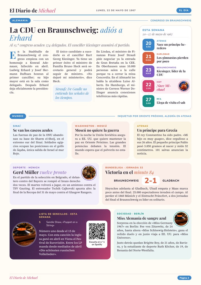 Periódico de Michael, página 2