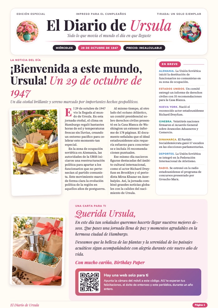 Periódico de Ursula, página 1
